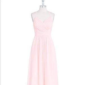 NEW AZAZIE AMARI BLUSHING PINK BRIDESMAID DRESS